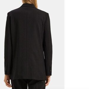 Theory IWG Double Breasted Jacket 2.0 Capitol Crepe
